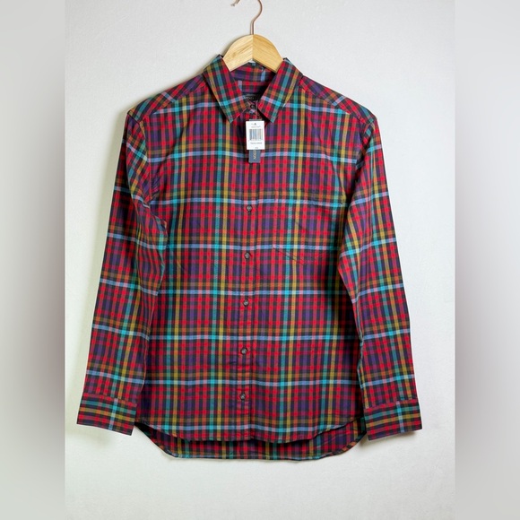 Pendleton Other - Pendleton Men’s Multicolor Plaid Button-Up Shirt Sz XS Heritage Woolen Mills NWT